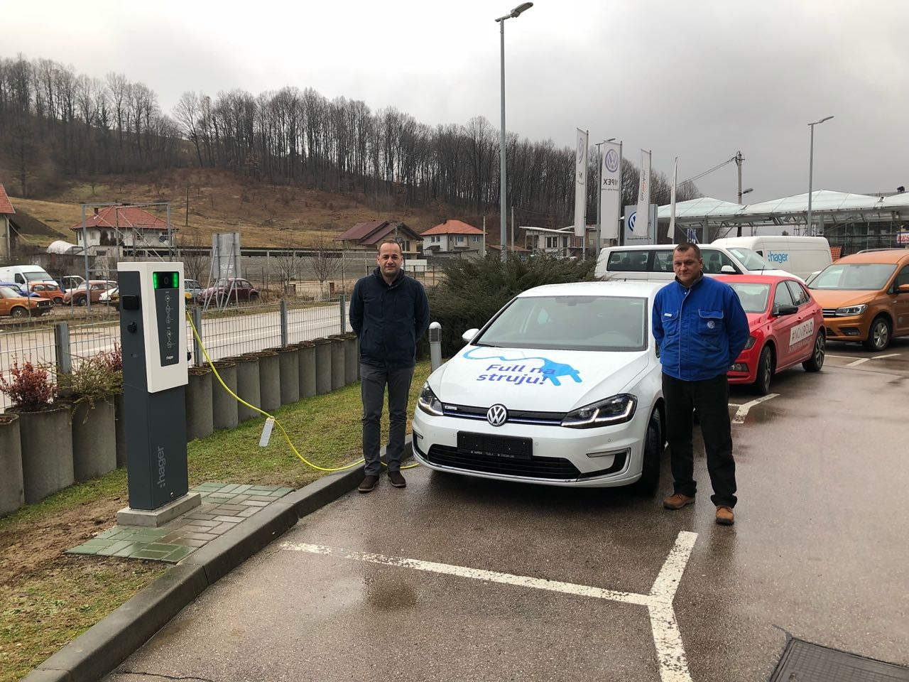 Hager instalirao prvi punjač za električna vozila u Tuzlanskom kantonu