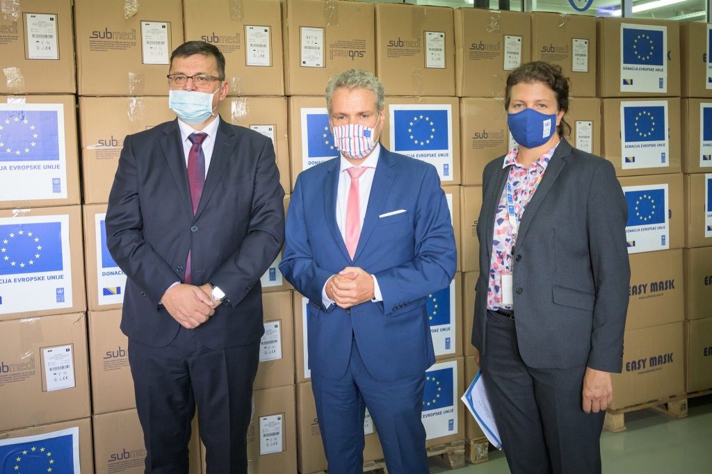 EU isporučila 30 tona medicinske opreme u BiH vrijedne 900.000 eura