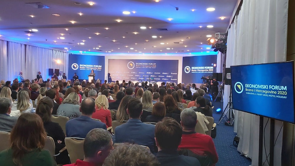 Ekonomski forum u Sarajevu okupio poslovnu i ekonomsku zajednicu