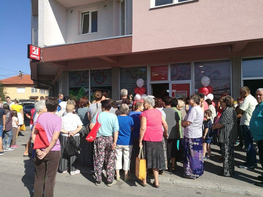 Amko komerc otvorio novi market u Sokolović Koloniji