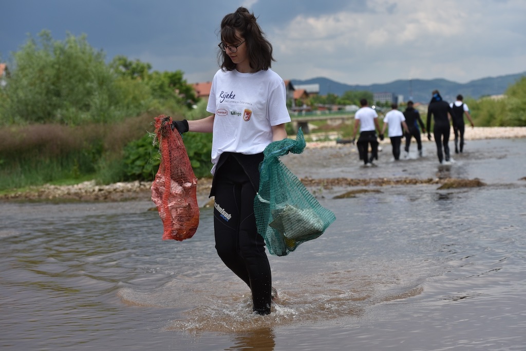 Henkel, Bingo i RK Bosna završili čišćenje i poribljavanje bh. rijeka i jezera