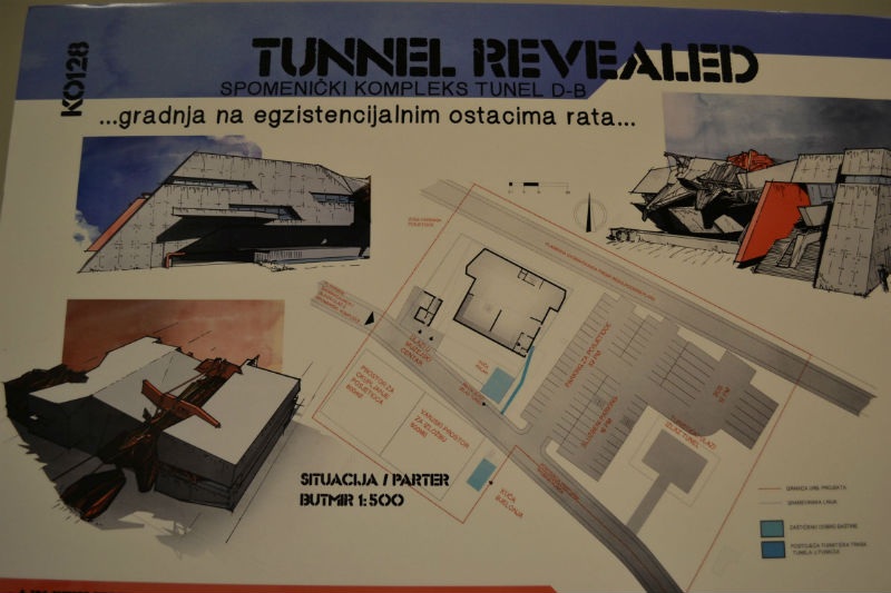 Odabrano najbolje idejno rješenje za Spomenički kompleks Tunel DB