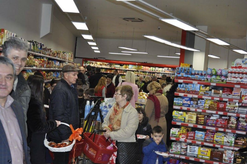Amko komerc otvorio je novi preuređeni supermarket na Kobiljoj Glavi