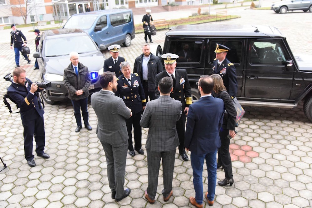NATO Admiral James Foggo III posjetio Burch univerzitet