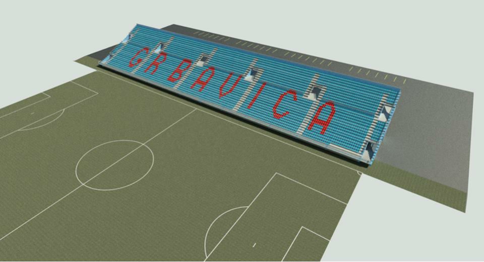 Pogledajte budući izgled istočne tribine stadiona Grbavica