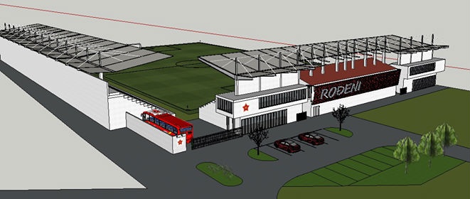 Pogledajte budući izgled centralne i zapadne tribine stadiona FK Velež