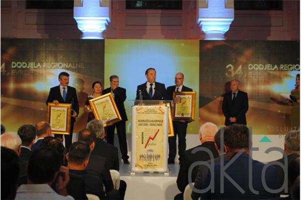 22 biznis nagrade menadžerima Evrope: Širbegović među najboljim