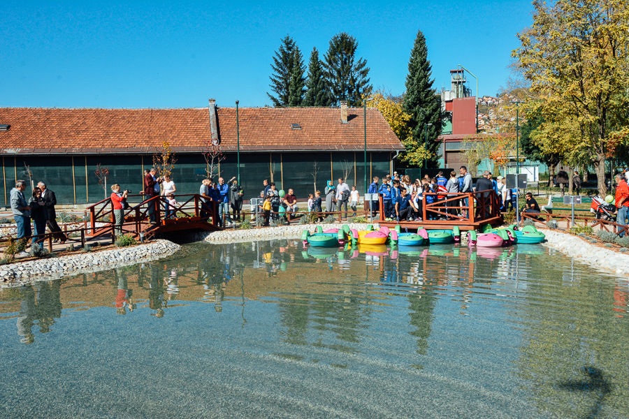 U Centru 'Safet Zajko' otvorena botanička bašta sa vodenim sadržajima