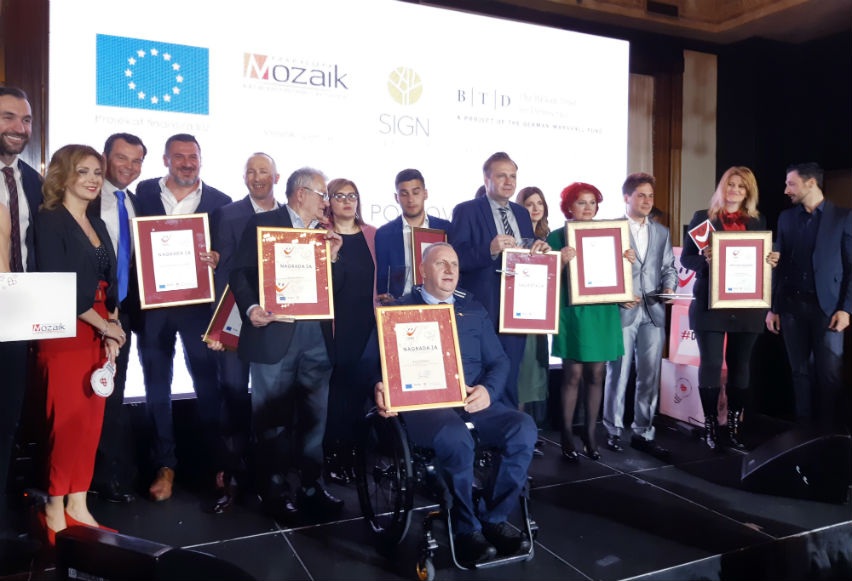 Dodijeljene nagrade 'DOBRO za filantropiju 2019'