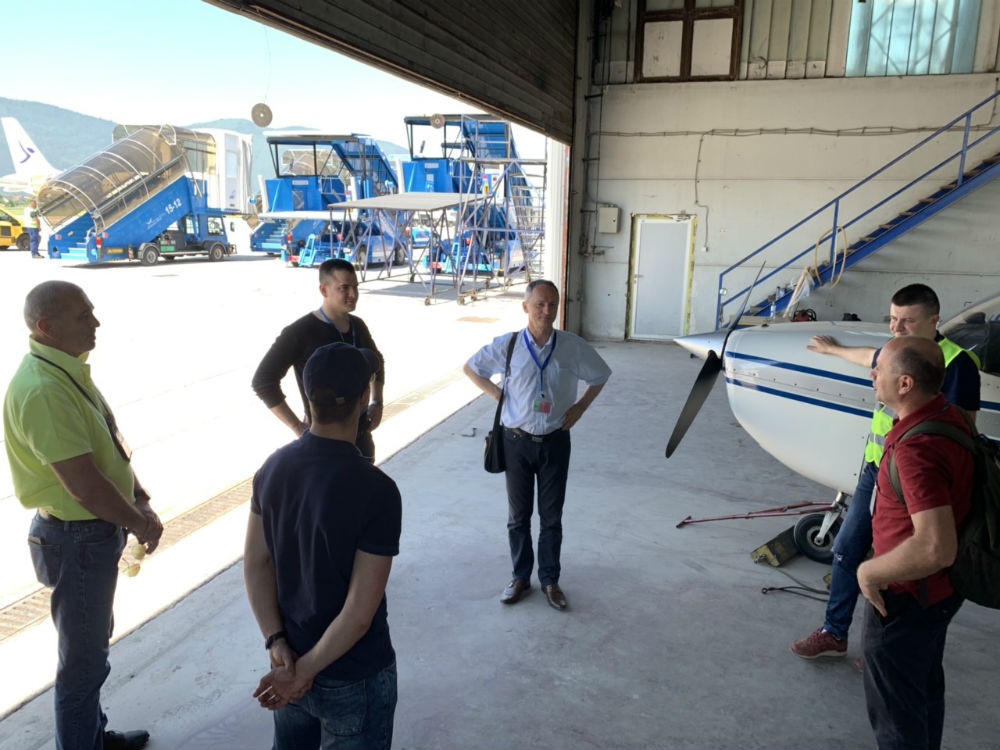 Budući piloti NSA u posjeti Međunarodnom aerodromu Sarajevo