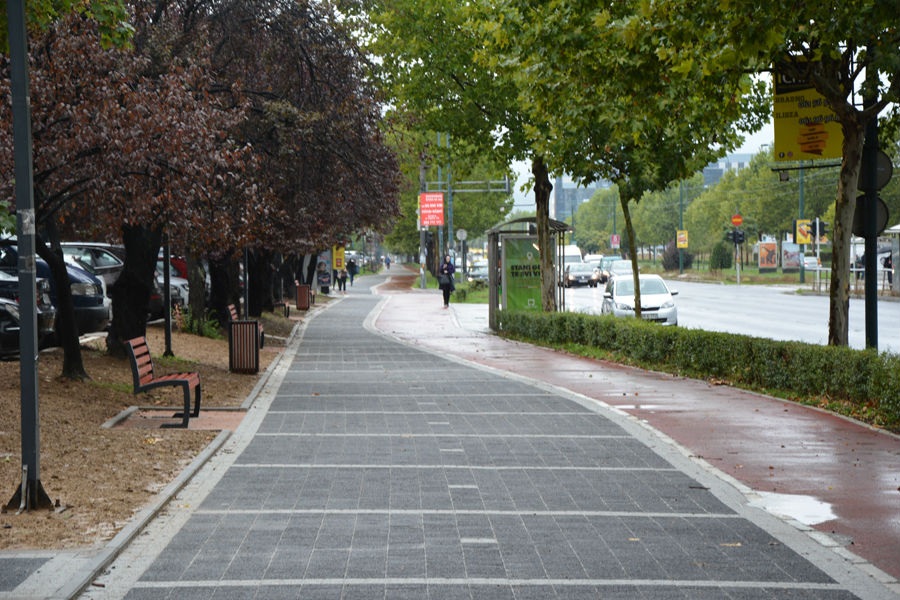 Pri kraju uređenje šetnice uz Bulevar Meše Selimovića