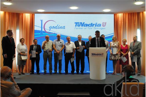TUVadria obilježila deset godina uspješnog poslovanja u BiH