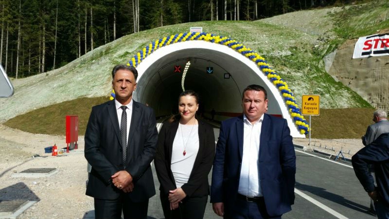 Svečano otvoren tunel Karaula: Brži i sigurniji put između Sarajeva i Tuzle