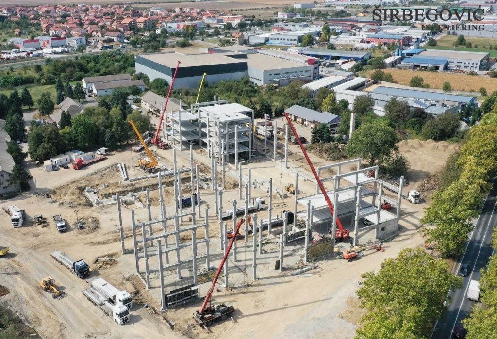 Širbegović - AB montažna konstrukcija za COVID bolnicu u Beogradu