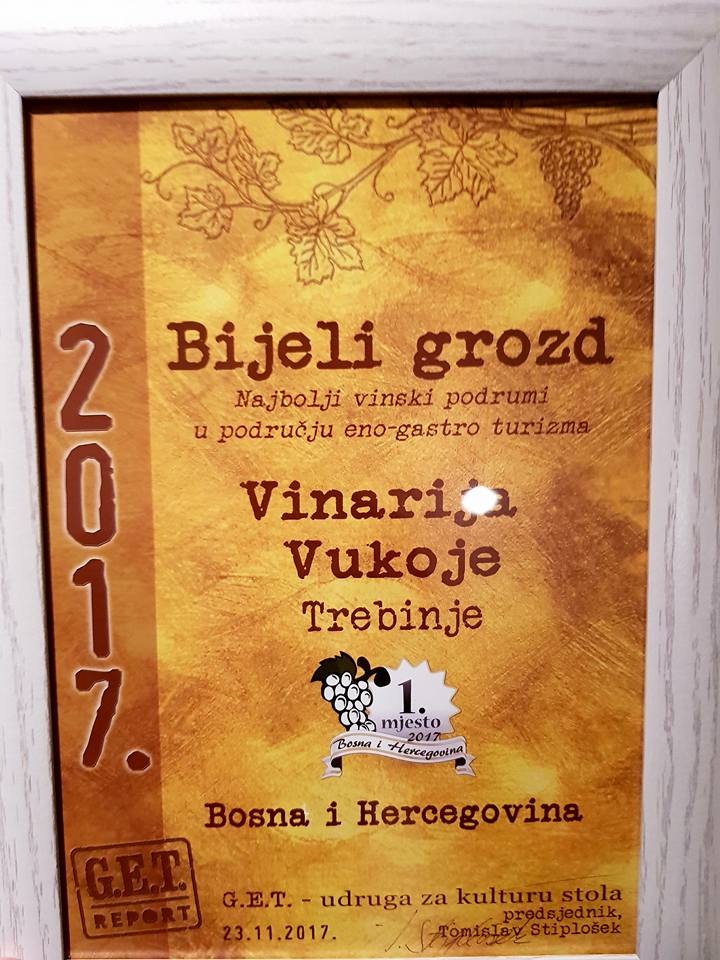 Vrhunac uspješne godine: Podrumi Vukoje nagrađeni za najbolji vinski podrum