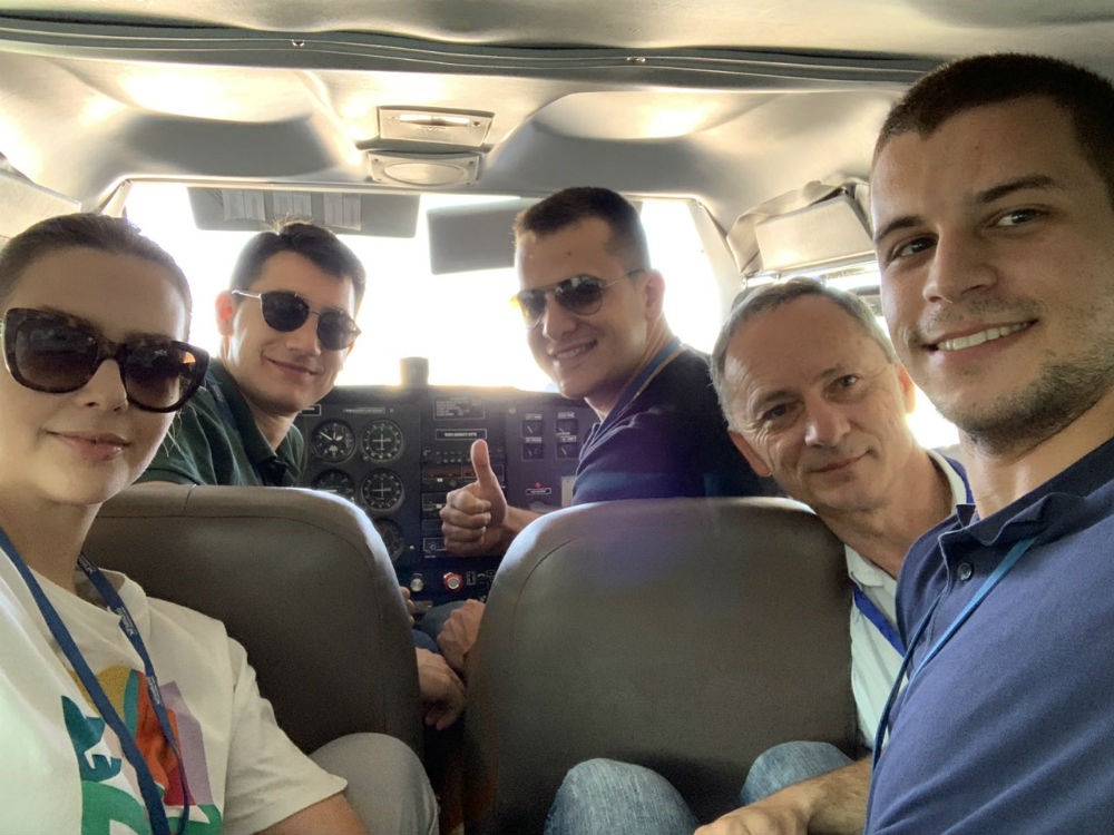 Budući piloti NSA u posjeti Međunarodnom aerodromu Sarajevo