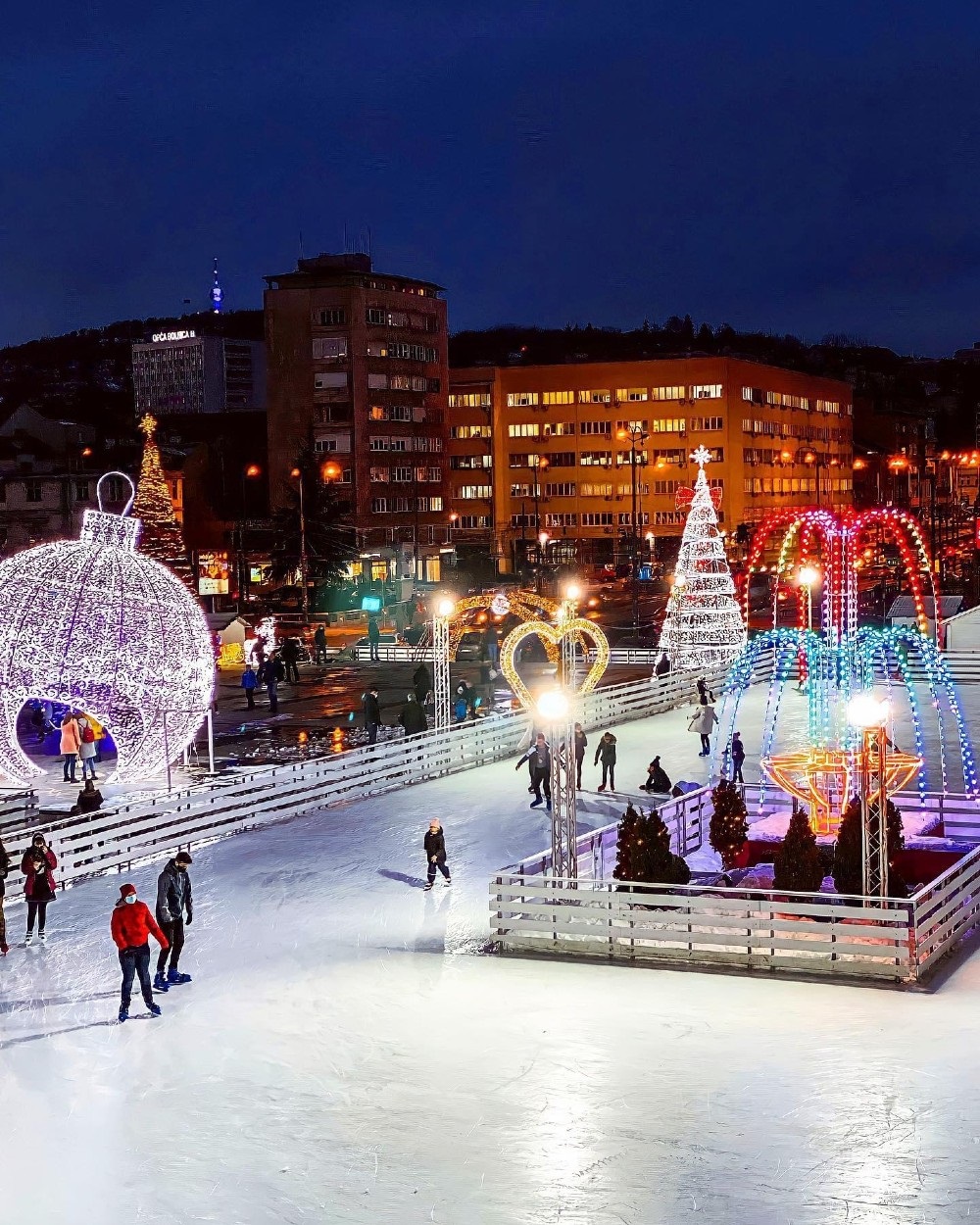 Uživanje u atraktivnom sadržaju 'Zimske čarolije na Skenderiji' produženo do 15. februara