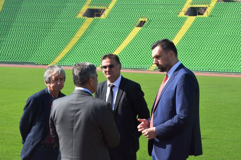 Konaković: Milion KM za obnovu stadiona Asim Ferhatović Hase i Grbavica