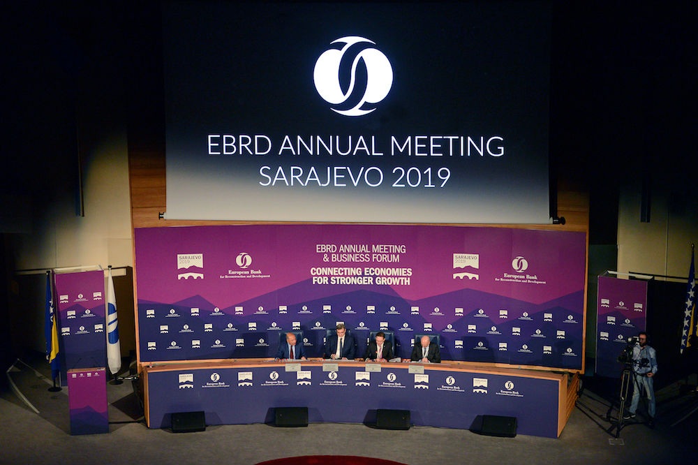 Završen program Godišnje skupštine EBRD-a u Sarajevu