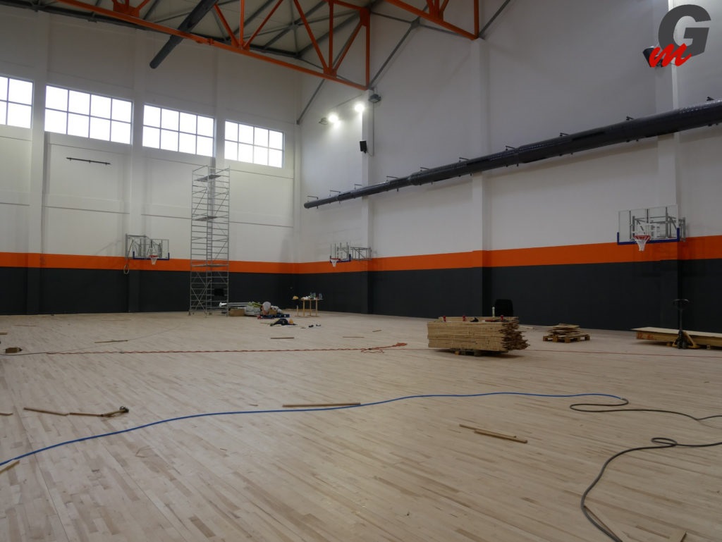 Pri kraju unutrašnje uređenje sportske dvorane u Gradišci (Foto/Video)