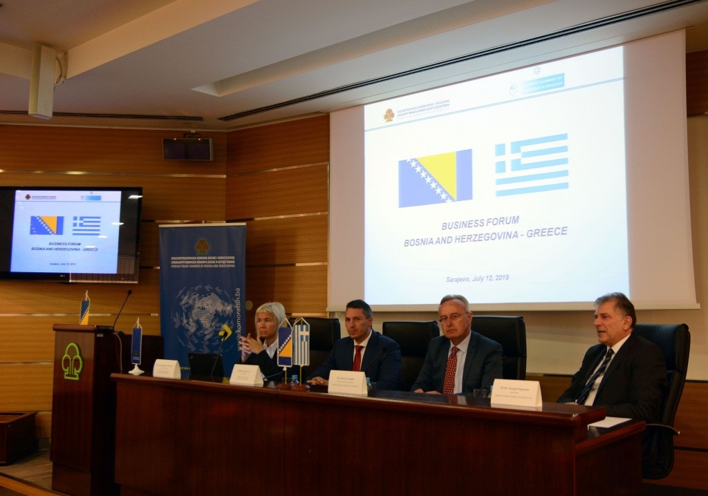 Poslovni forum BiH - Grčka: Unaprijediti privrednu saradnju