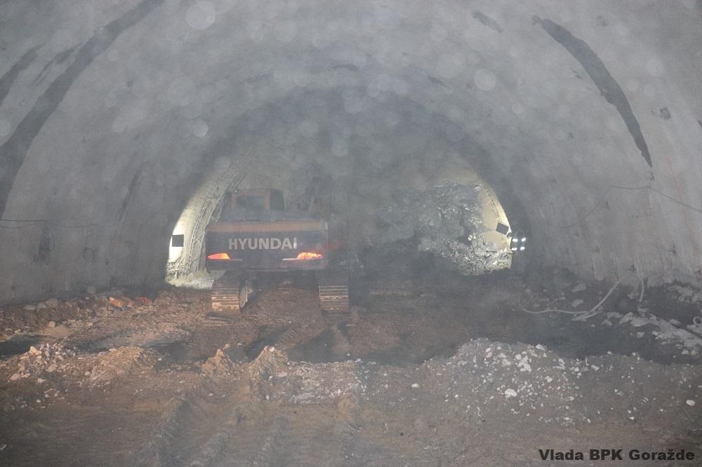 Iskopan 1.741 metar tunela Hranjen