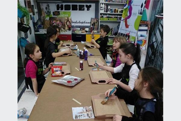 Kreativne radionice za djecu u Hobby Art Centru