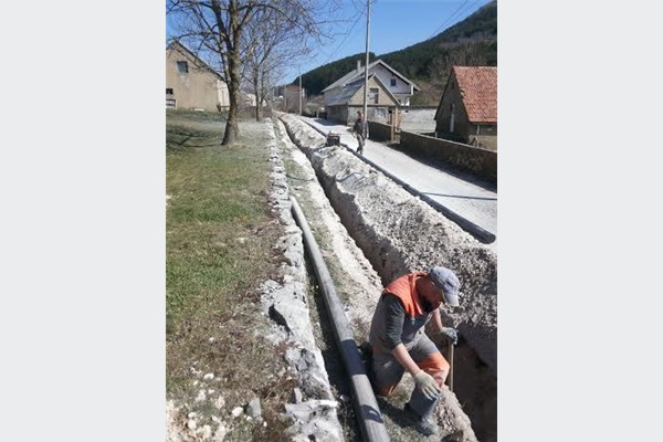 Počela druga faza radova na vodovodu u Vojkovićima