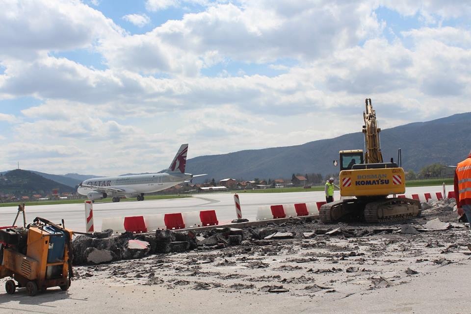 Međunarodni aerodrom Sarajevo dobija novi parking za avione
