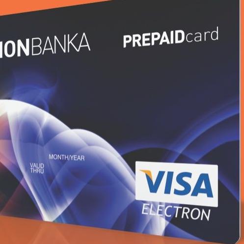 Visa Prepaid Union Banke. Vaša kartica uz mogućnost dopune!