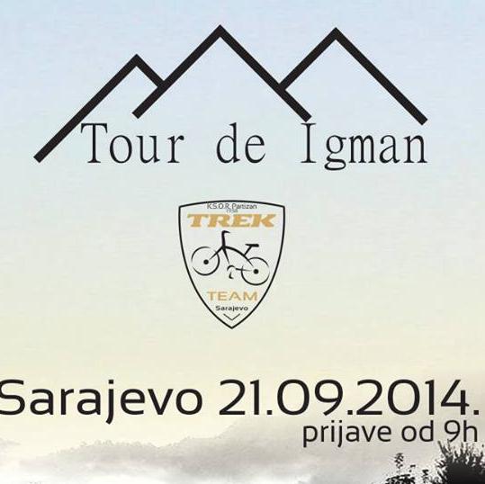 Biciklistička tura 'Ratni put -  put mira, Tour de Igman 2014'