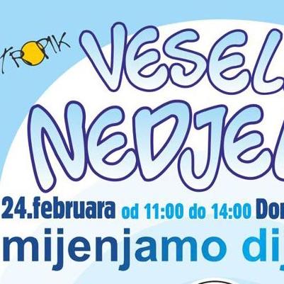 Vesela nedjelja 24. februara u Domu mladih Skenderija