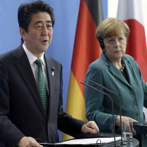 Merkel i Abe o trgovinskom sporazumu između Japana i EU