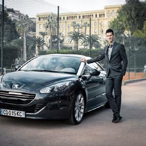 Novak Đoković međunarodni ambasador Peugeota