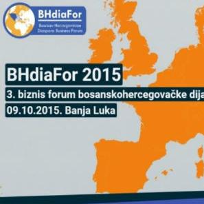 Treći biznis forum bh. dijaspore - BHdiaFor 2015