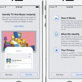 Nova aplikacija: Facebook će moći prepoznati glazbu i serije