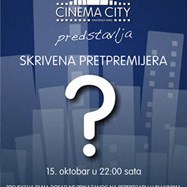 Cinema City predstavlja skrivenu predpremijeru: Film do sad neprikazan u BH kinima - 15.10.2009. godine od 22:00 sata