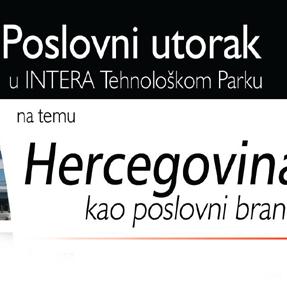 Odgađa se poslovni utorak 'Hercegovina kao poslovni brand'