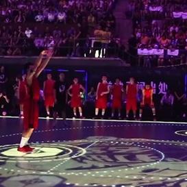 Nike izgradio košarkašku dvoranu gdje je pod - golemi ekran
