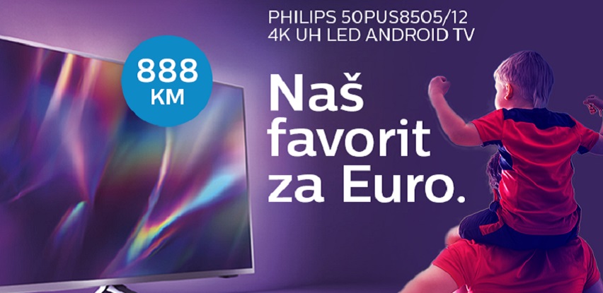 Philips LED SMART 4K TV 50″ AmbiLight po promotivnoj cijeni!