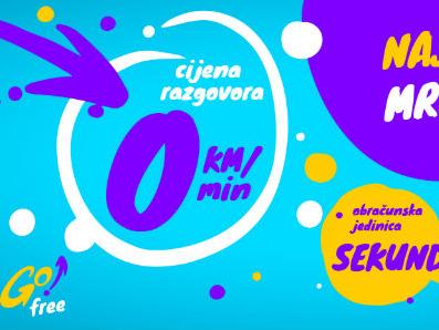 Najjeftnija mobilna mreža u BiH: GO! nudi razgovore po cijeni od 0 KM!