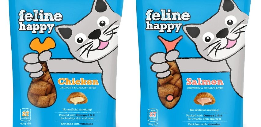 Feline Happy Crunchy & Creamy Bites