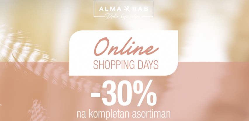 Alma Ras - Online Shopping Days!