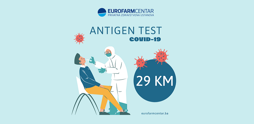 Nova cijena antigen testa u Eurofarm Centru