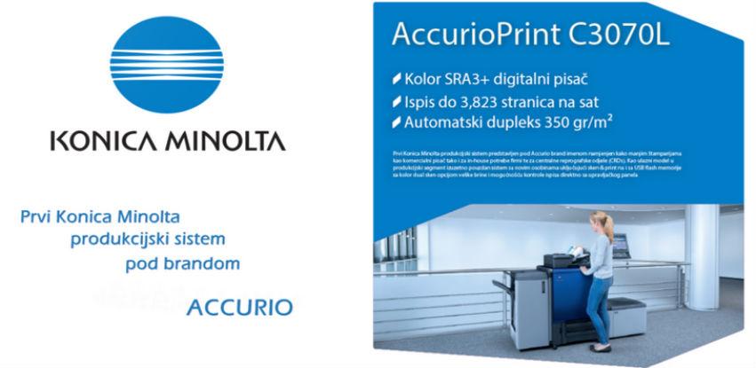 Produkcijski sistem pod brandom ACCURIO by Konica Minolta na 3. PDF-u