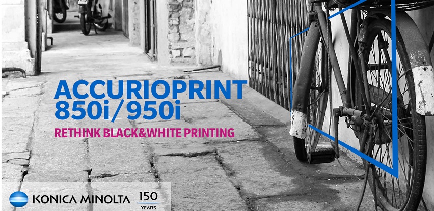 Konica Minolta predstavila nove modele AccurioPrint 850i i 950i za crno-bijeli ispis
