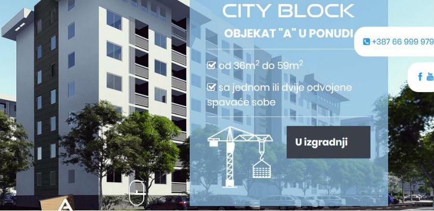CITY BLOCK: Izaberite stan prema vašim željama
