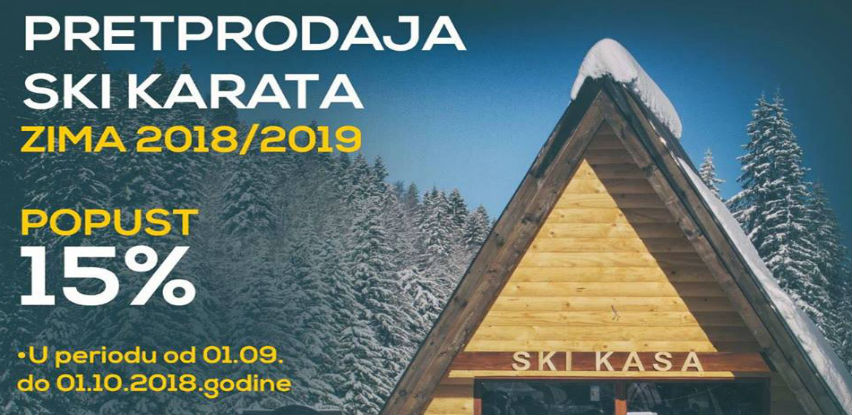 OC Jahorina: Pretprodaja ski karata - zima 2018/2019