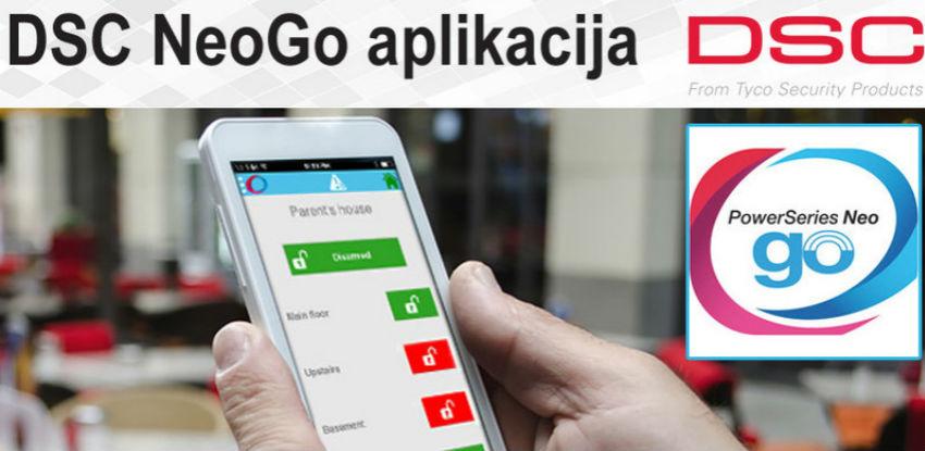DSC NeoGO aplikacija za mobilne uređaje