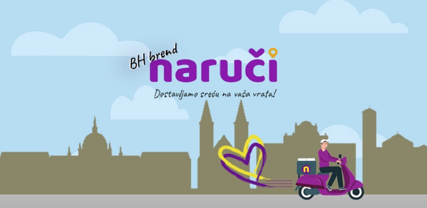 BH brand Naruči dostavlja sreću na vaša vrata!